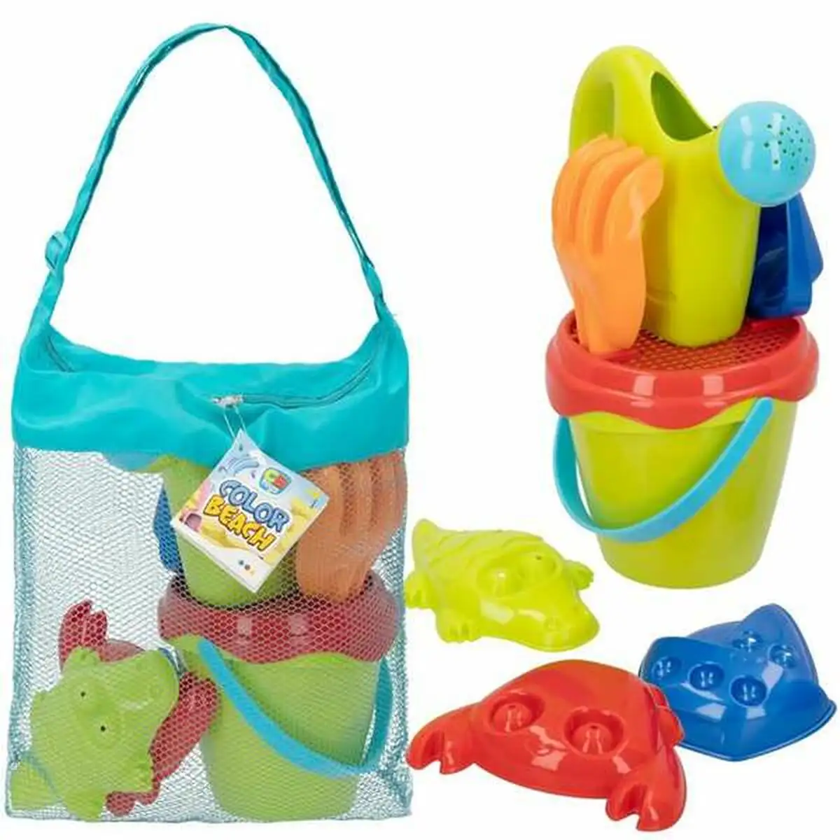 Set de jouets de plage colorbaby_6062. DIAYTAR SENEGAL - L'Odyssée du Shopping à Votre Portée. Parcourez notre boutique en ligne et partez à la découverte d'articles qui rendront chaque jour spécial.