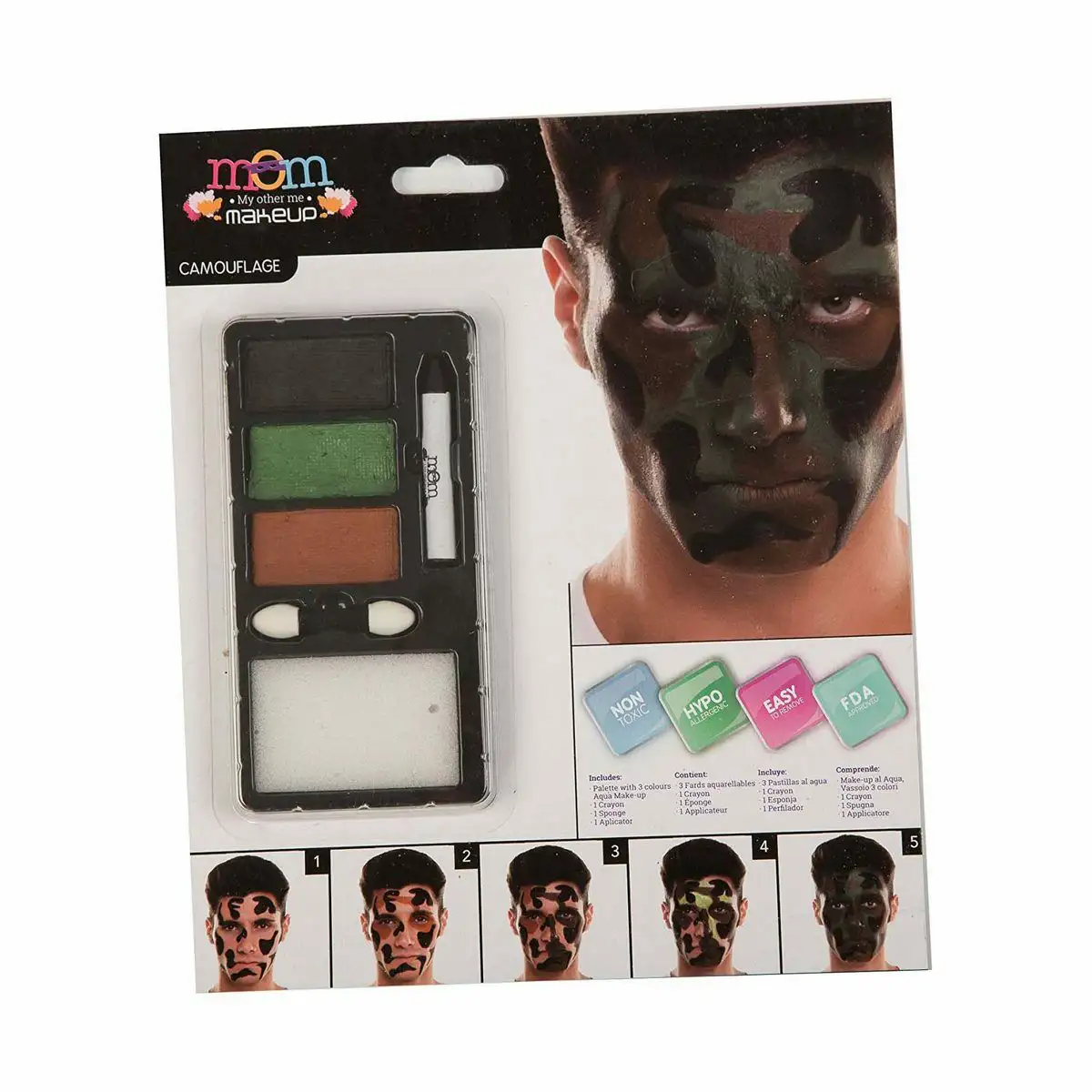 Set de maquillage my other me camouflage militaire_4076. DIAYTAR SENEGAL - Votre Passage vers le Chic et l'Élégance. Naviguez à travers notre boutique en ligne pour trouver des produits qui ajoutent une touche sophistiquée à votre style.