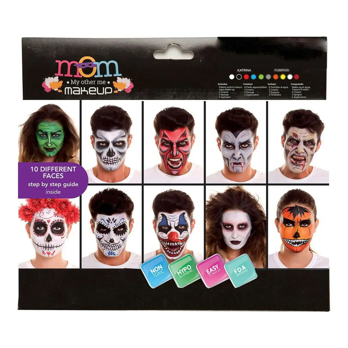 Set de maquillage my other me deluxe adultes halloween 20 x 23 x 2 cm _8633. DIAYTAR SENEGAL - Où Chaque Sélection est une Victoire. Découvrez notre boutique en ligne et trouvez des articles qui vous rendent la vie plus belle, un choix à la fois.