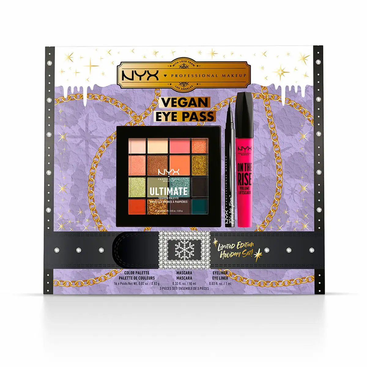 Set de maquillage nyx vegan eye pass edition limitee 3 pieces_5771. DIAYTAR SENEGAL - Là où le Chic Rencontre la Tradition. Naviguez à travers notre catalogue et choisissez des produits qui équilibrent l'élégance intemporelle et l'innovation moderne.