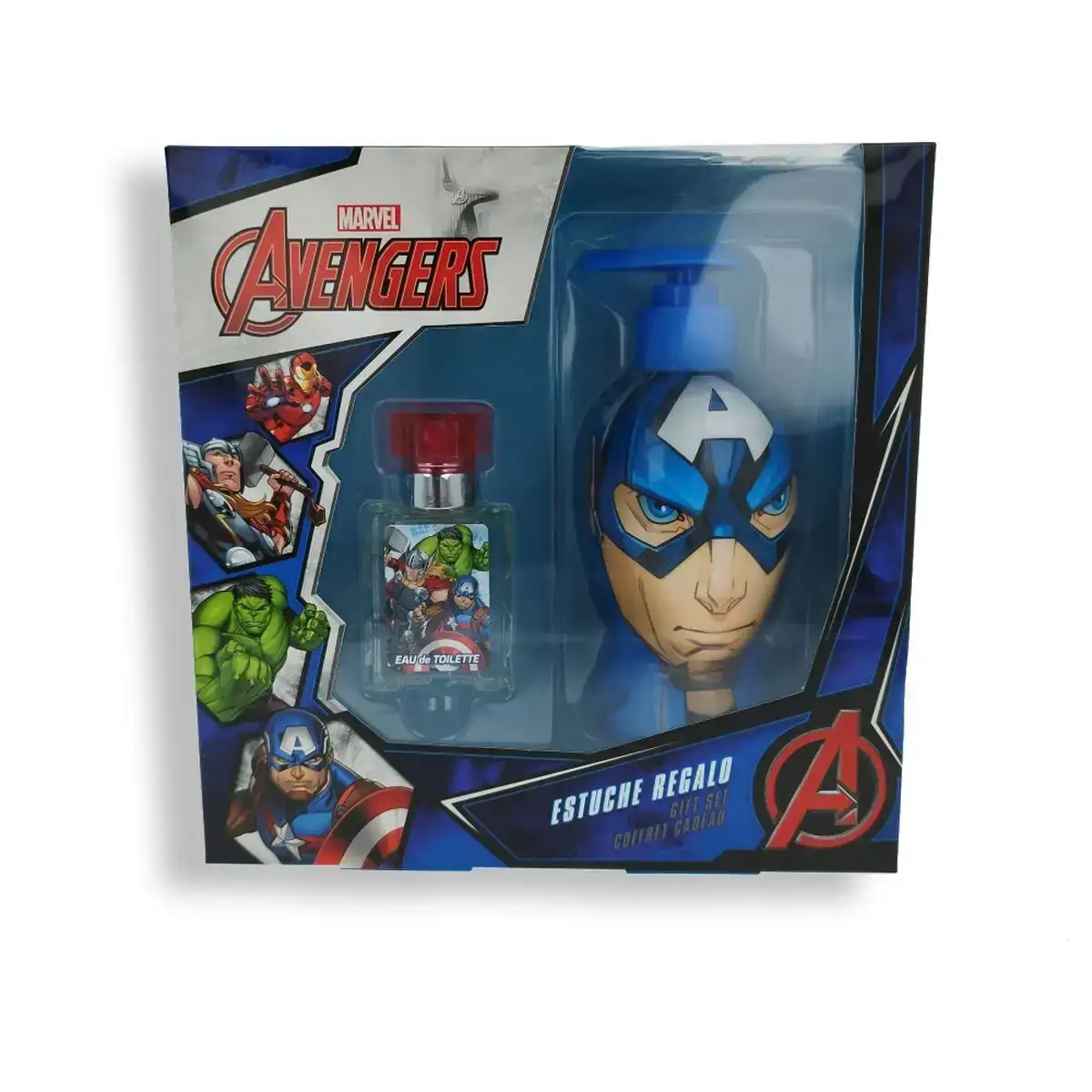 Set de parfum enfant lorenay avengers 300 ml_6528. DIAYTAR SENEGAL - Où Chaque Sélection Vous Parle. Parcourez nos catégories et découvrez des produits qui reflètent vos passions et vos besoins, pour un shopping personnel et inspirant.