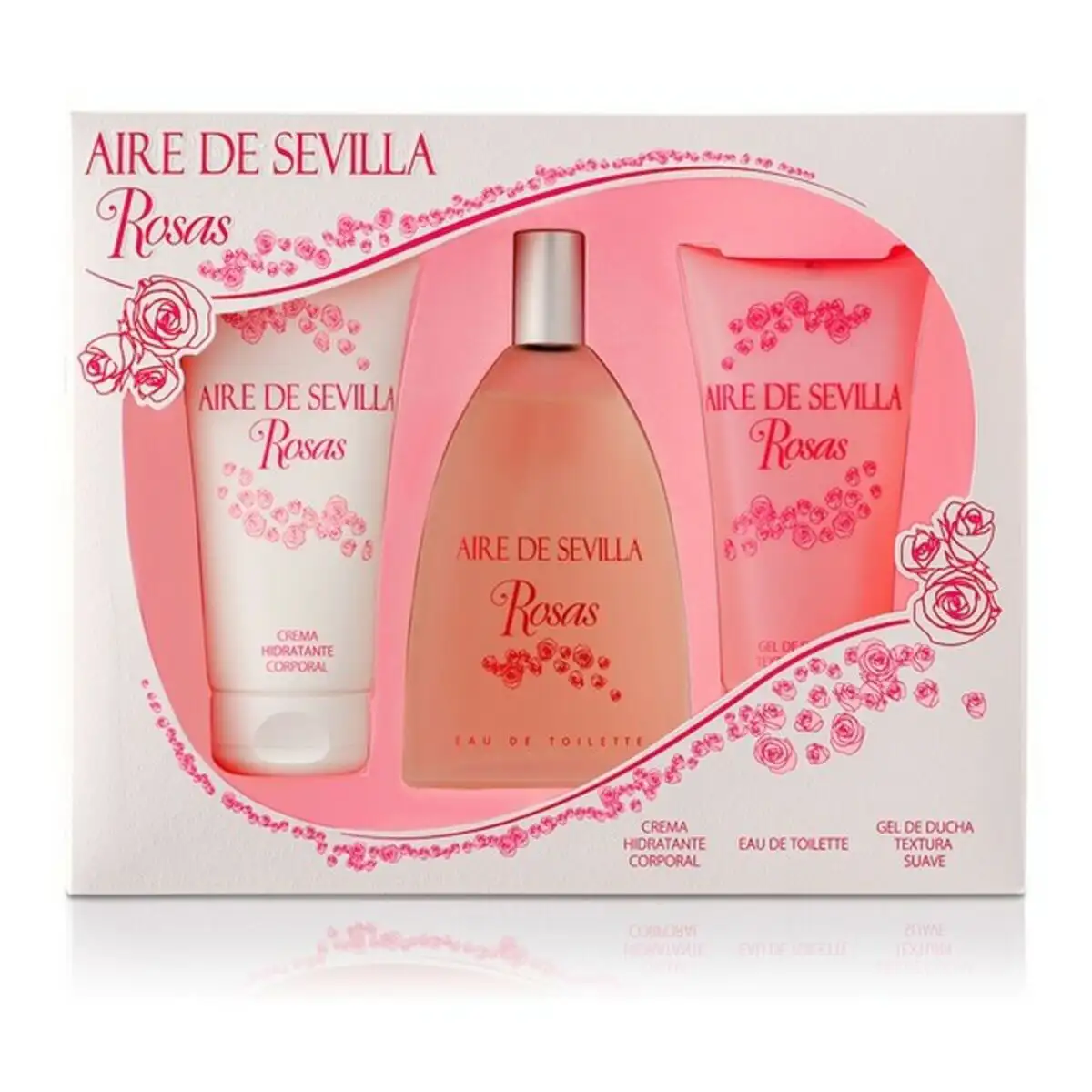 Set de parfum femme agua rosas aire sevilla 3 pcs 3 pcs _7577. Entrez dans l'Univers de DIAYTAR SENEGAL - Où le Shopping Devient une Découverte. Explorez nos rayons et dénichez des trésors qui illuminent votre quotidien.