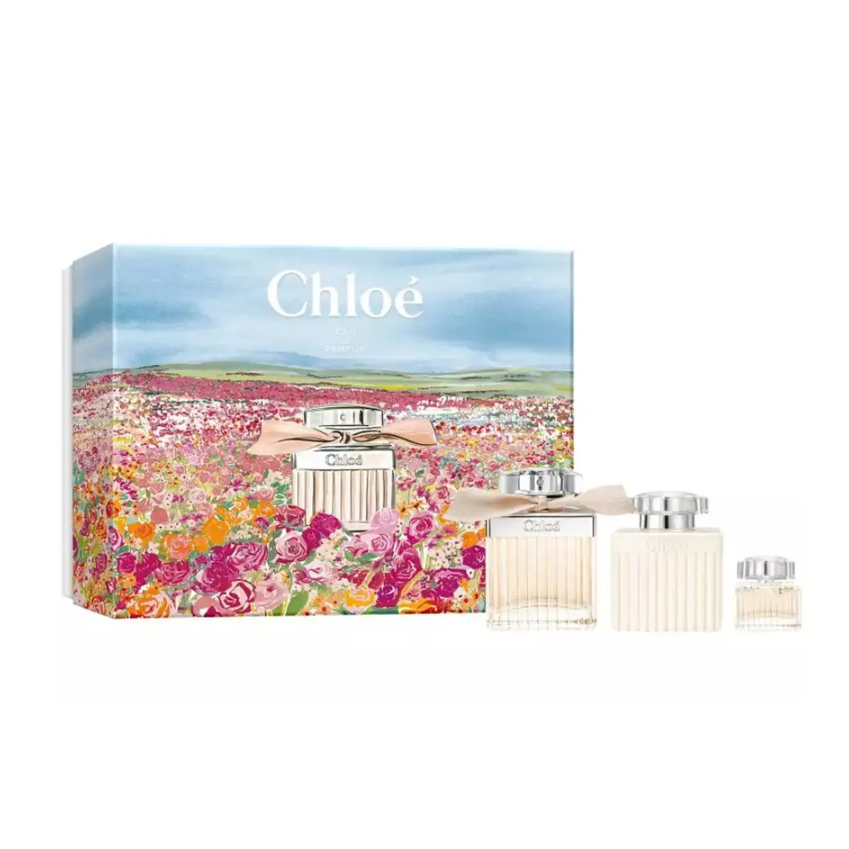 Set de parfum femme chloe 3 pieces_3235. DIAYTAR SENEGAL - Votre Passage vers le Raffinement. Plongez dans notre univers de produits exquis et choisissez des articles qui ajoutent une touche de sophistication à votre vie.