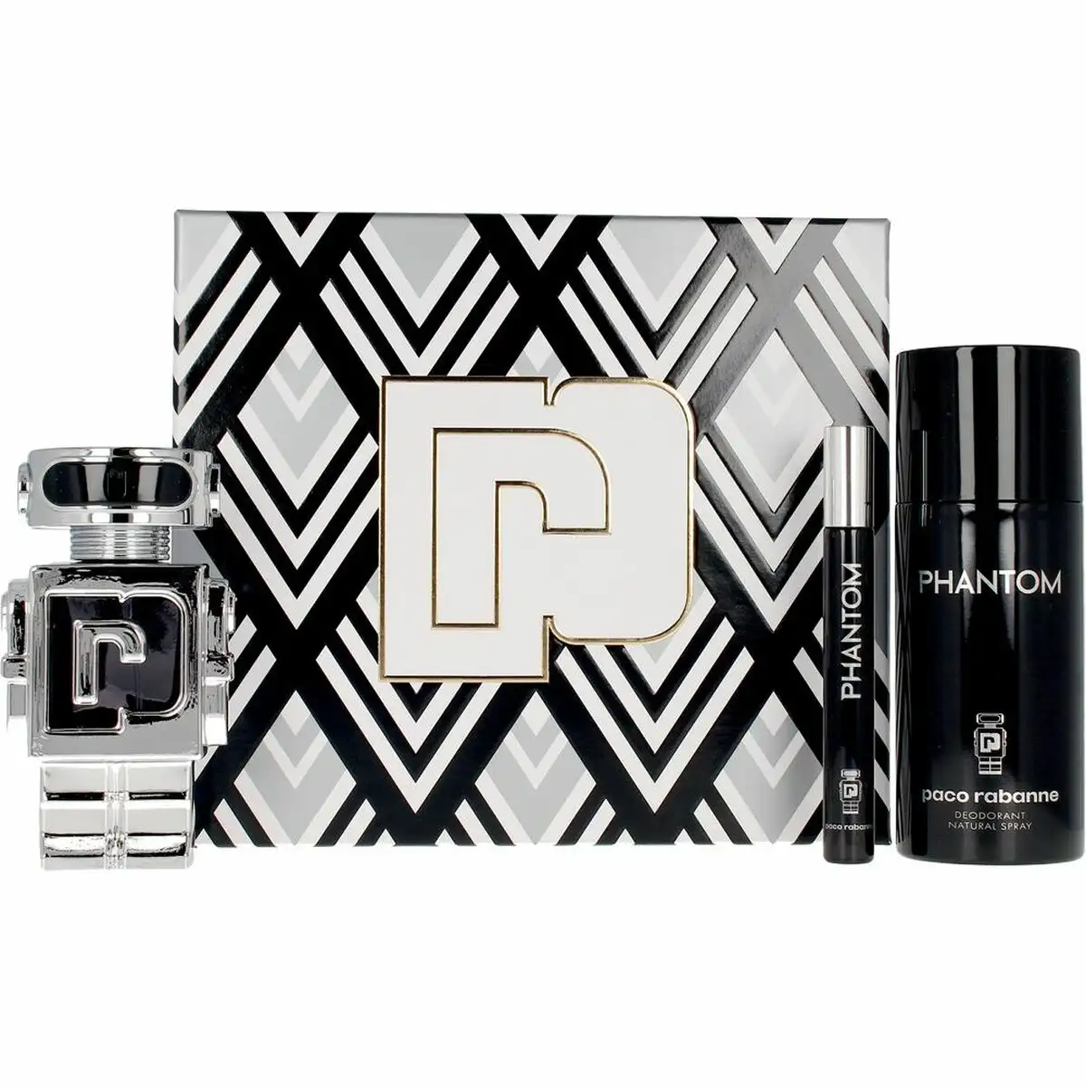Set de parfum femme paco rabanne phantom 3 pieces_9131. DIAYTAR SENEGAL - Là où Chaque Produit a son Propre Éclat. Explorez notre boutique en ligne et trouvez des articles qui ajoutent de la brillance à votre quotidien.
