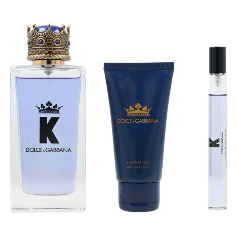 Set de parfum homme dolce gabbana edt 3 pieces k pour homme_4980. DIAYTAR SENEGAL - Votre Escale Shopping incontournable. Explorez notre boutique en ligne et dénichez des trésors qui reflètent la richesse culturelle et la modernité du Sénégal.