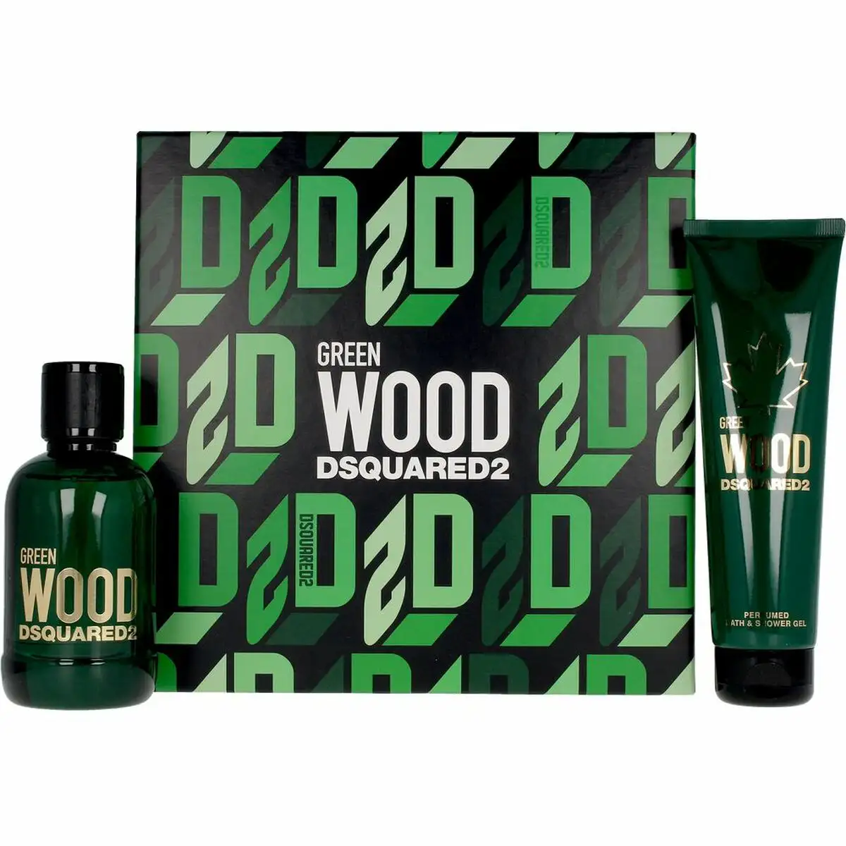 Set de parfum homme dsquared2 green wood 2 pieces_7014. DIAYTAR SENEGAL - Votre Passage vers le Chic et l'Élégance. Naviguez à travers notre boutique en ligne pour trouver des produits qui ajoutent une touche sophistiquée à votre style.