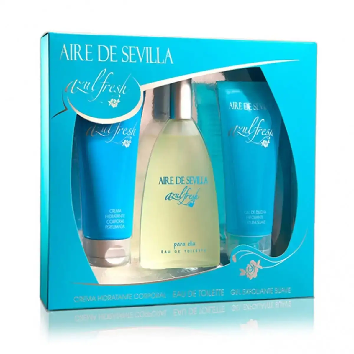 Set de parfum unisexe aire de sevilla azul fresh aire sevilla 13584 3 pieces 3 pcs _5408. Bienvenue sur DIAYTAR SENEGAL - Où Chaque Produit a son Histoire. Découvrez notre sélection unique et choisissez des articles qui racontent la richesse culturelle et artistique du Sénégal.