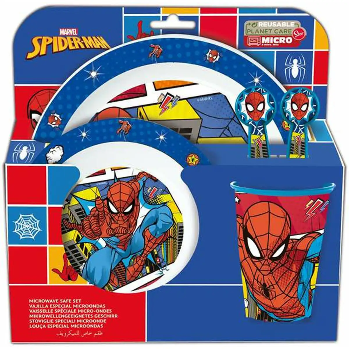 Set de pique nique spiderman arachnid grid enfant_3519. Bienvenue chez DIAYTAR SENEGAL - Où le Shopping Rencontre la Qualité. Explorez notre sélection soigneusement conçue et trouvez des produits qui définissent le luxe abordable.