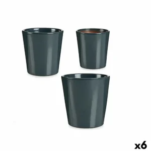 Set de pots anthracite argile 6 unites _3543. Entrez dans l'Univers de DIAYTAR SENEGAL - Où Chaque Produit a une Signification. Explorez notre gamme diversifiée et découvrez des articles qui résonnent avec votre vie.