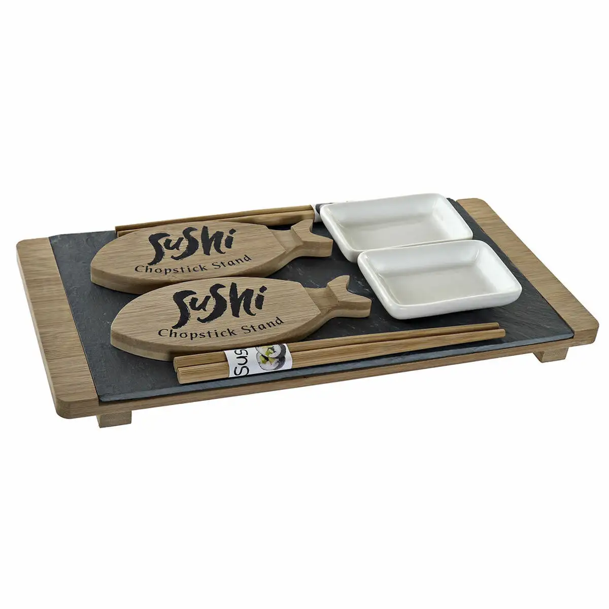 Set de sushi dkd home decor noir naturel ceramique bambou plastique ardoise oriental 30 x 15 x 4 cm 9 pieces _6764. Entrez dans l'Univers de DIAYTAR SENEGAL - Où Chaque Produit a son Histoire. Explorez notre catalogue et découvrez des trésors qui racontent la riche culture du Sénégal.