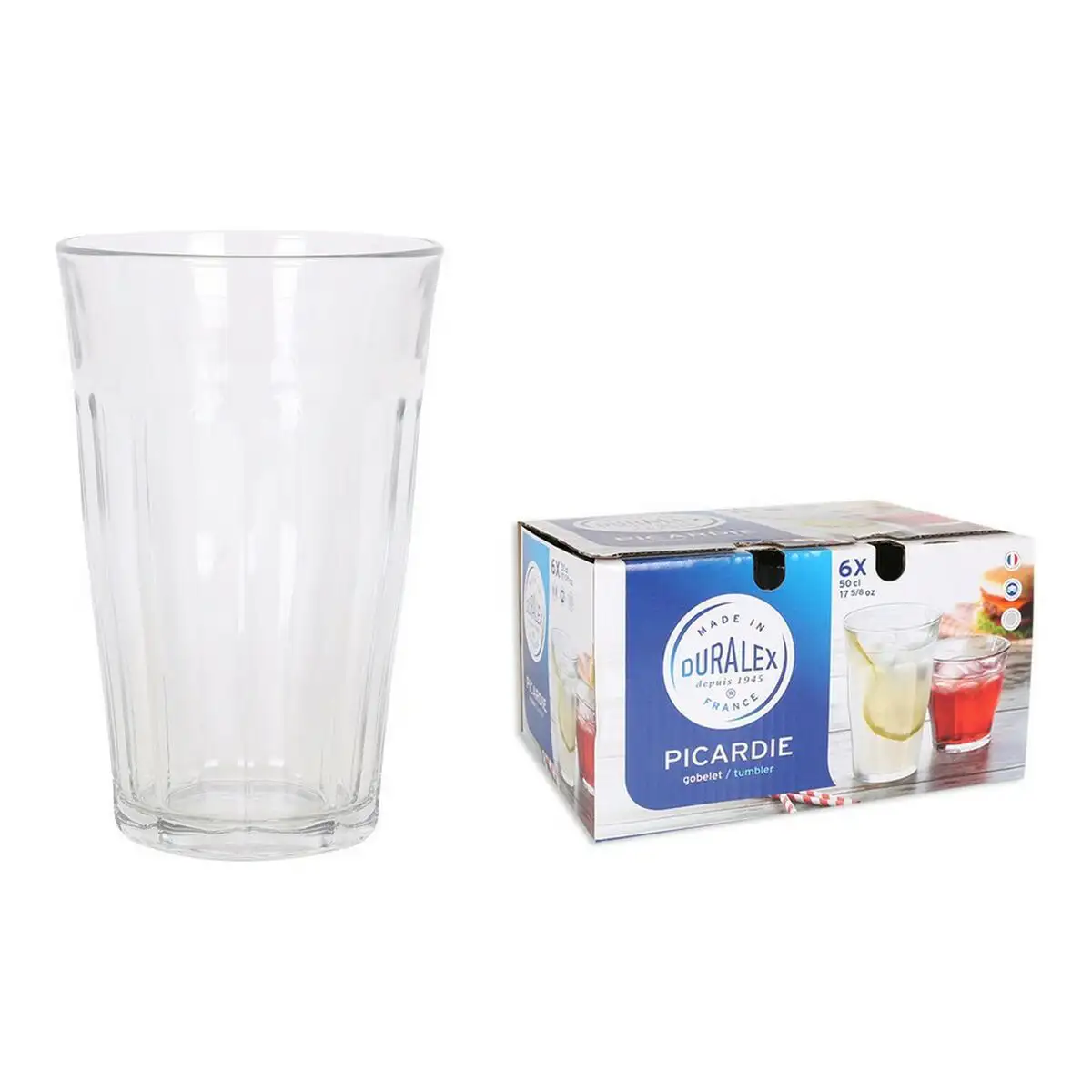 Set de verres duralex 1030ab06 6 verre_1457. Entrez dans l'Univers de DIAYTAR SENEGAL - Où Chaque Produit a une Signification. Explorez notre gamme diversifiée et découvrez des articles qui résonnent avec votre vie.