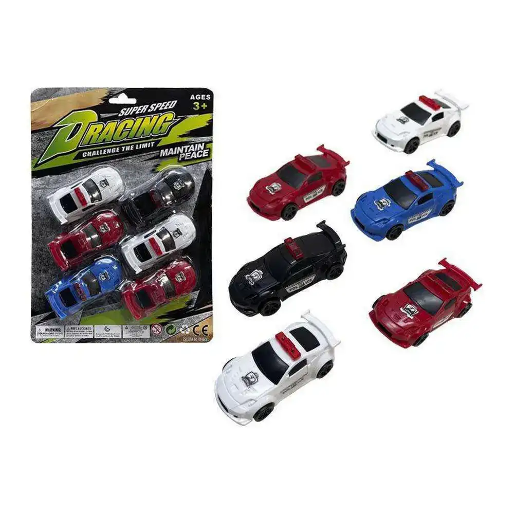 Set de voitures super speed racing 6 pieces voiture de police_4475. DIAYTAR SENEGAL - Votre Oasis de Shopping en Ligne. Explorez notre boutique et découvrez des produits qui ajoutent une touche de magie à votre quotidien.