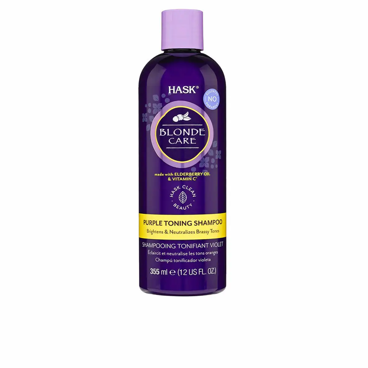 Shampoing neutraliseur de couleur hask blone care cheveux blonds 355 ml _6719. Découvrez DIAYTAR SENEGAL - Là où le Choix Rencontre la Qualité. Parcourez notre gamme diversifiée et choisissez parmi des produits conçus pour exceller dans tous les aspects de votre vie.