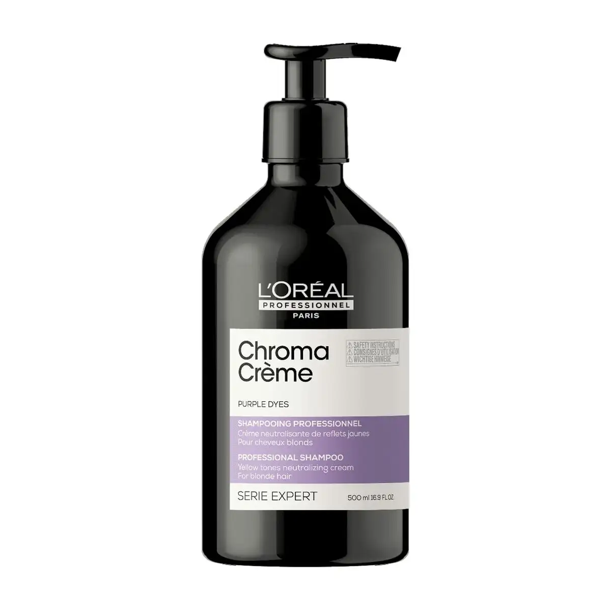 Shampoing neutraliseur de couleur l oreal professionnel paris chroma creme cheveux blonds 500 ml _4032. DIAYTAR SENEGAL - L'Art de Choisir, l'Art de Vivre. Explorez notre univers de produits soigneusement sélectionnés pour vous offrir une expérience shopping riche et gratifiante.