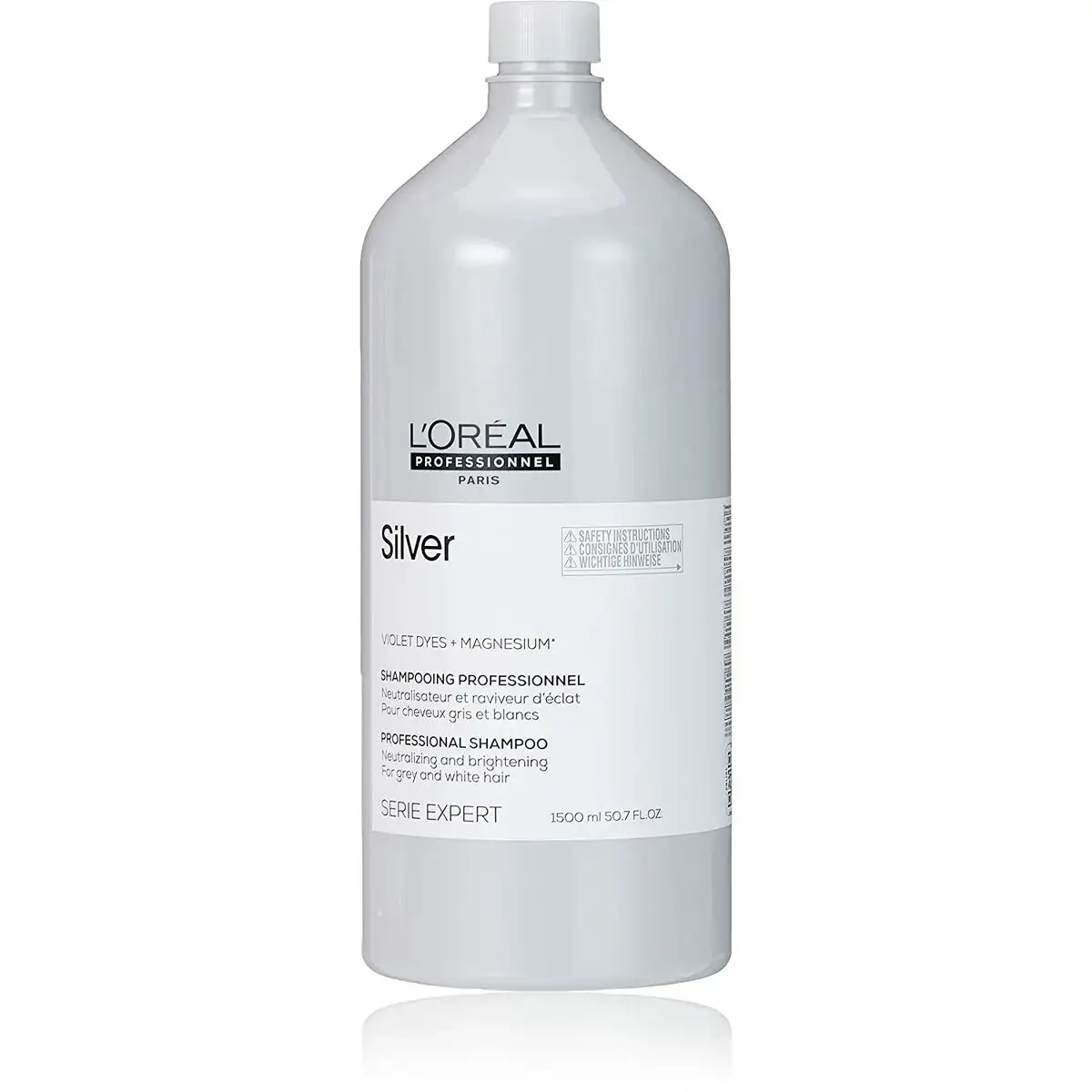 Shampoing neutraliseur de couleur l oreal professionnel paris silver cheveux blancs 1 5 l _1105. DIAYTAR SENEGAL - L'Art de Vivre l'Élégance Accessible. Parcourez notre gamme variée et choisissez des produits qui ajoutent une touche de sophistication à votre style.