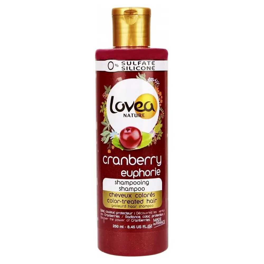 Shampoing pour cheveux teints lovea nature cranberry euphorie 250 ml _7340. Entrez dans l'Univers de DIAYTAR SENEGAL - Où Chaque Produit est une Découverte. Explorez notre gamme variée et trouvez des articles qui vous surprennent et vous inspirent.