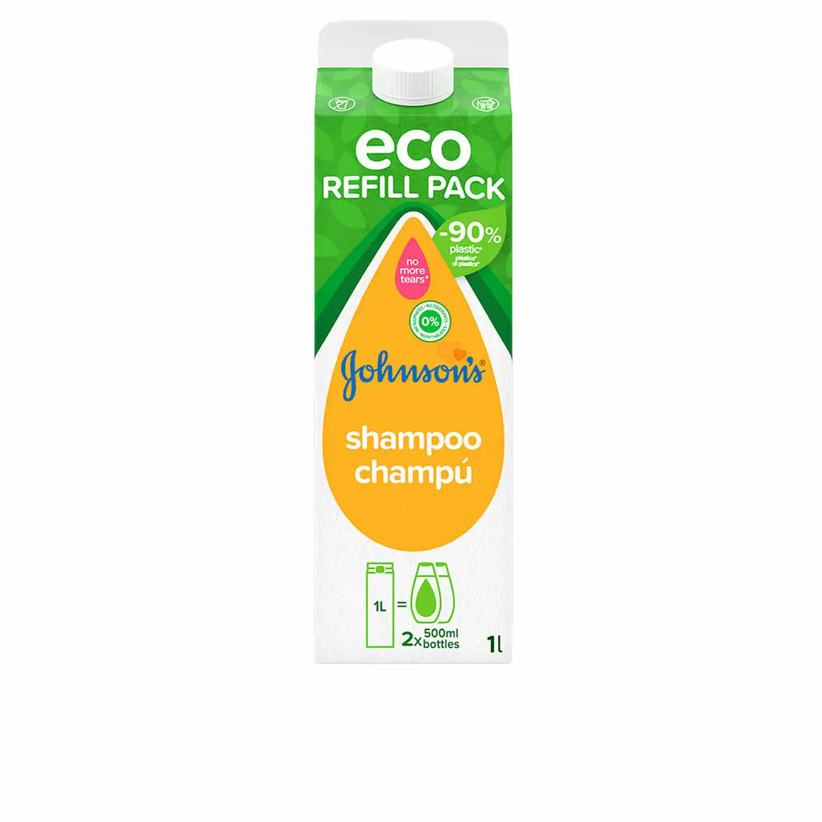 Shampooing johnson s eco refill pack baby 1 l_9898. DIAYTAR SENEGAL - Où Choisir Rime avec Qualité. Découvrez notre sélection soigneusement conçue et choisissez des articles qui incarnent l'excellence et l'innovation.