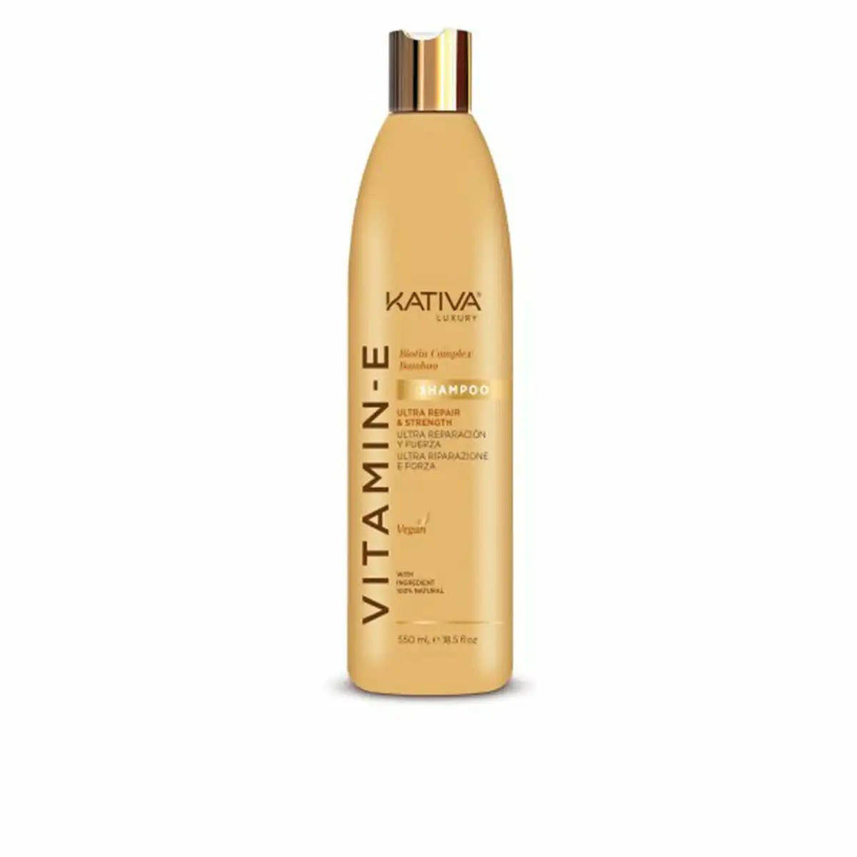 Shampooing kativa biotina bamboo vitamine e 550 ml _3037. DIAYTAR SENEGAL - L'Art de Vivre l'Excellence au Quotidien. Explorez notre gamme et choisissez des produits qui ajoutent une note de prestige à votre vie.