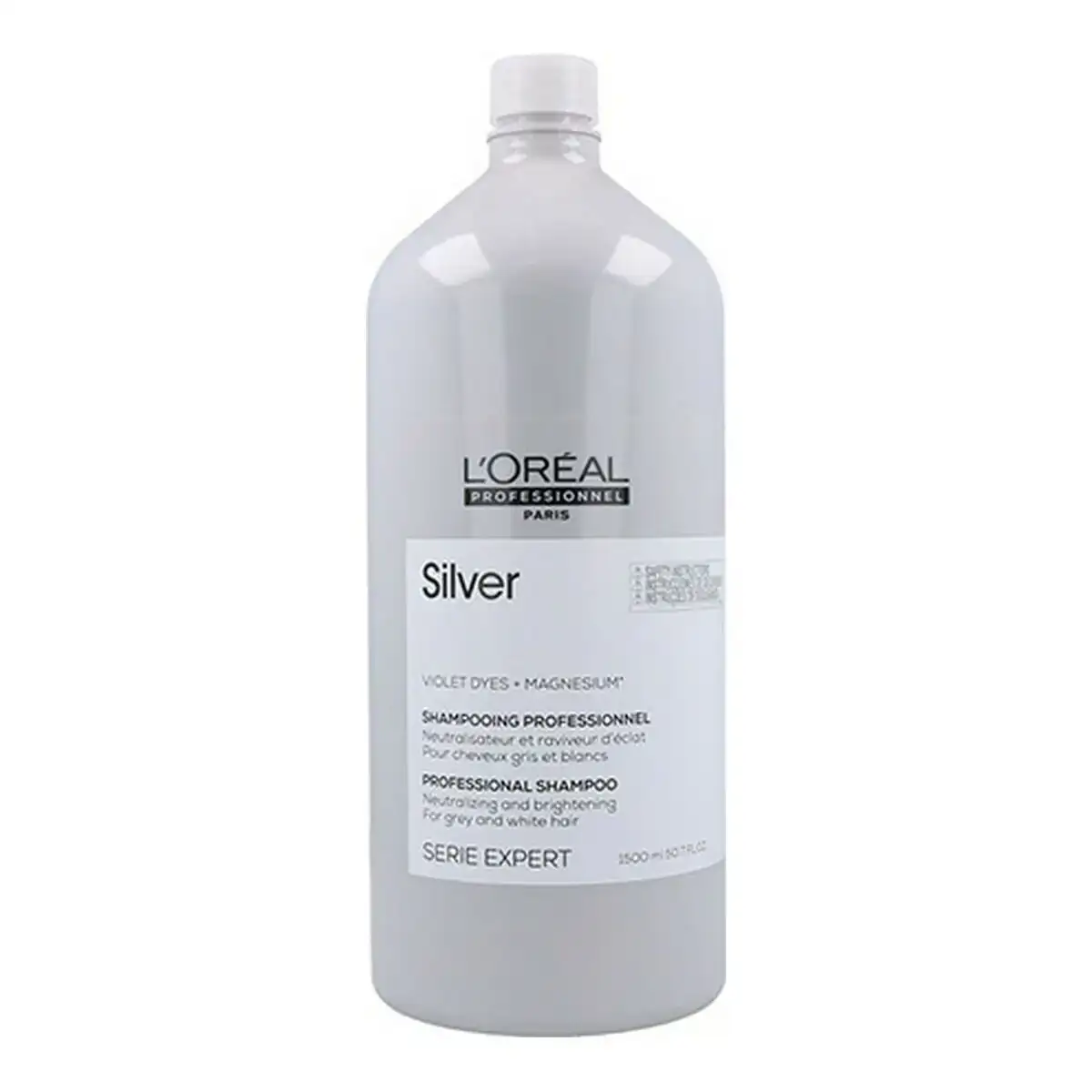Shampooing l oreal professionnel paris silver 1 5l _9225. Entrez dans l'Univers de DIAYTAR SENEGAL - Où Chaque Produit a sa Place. Explorez nos rayons virtuels et choisissez des articles qui s'intègrent parfaitement à votre style de vie.
