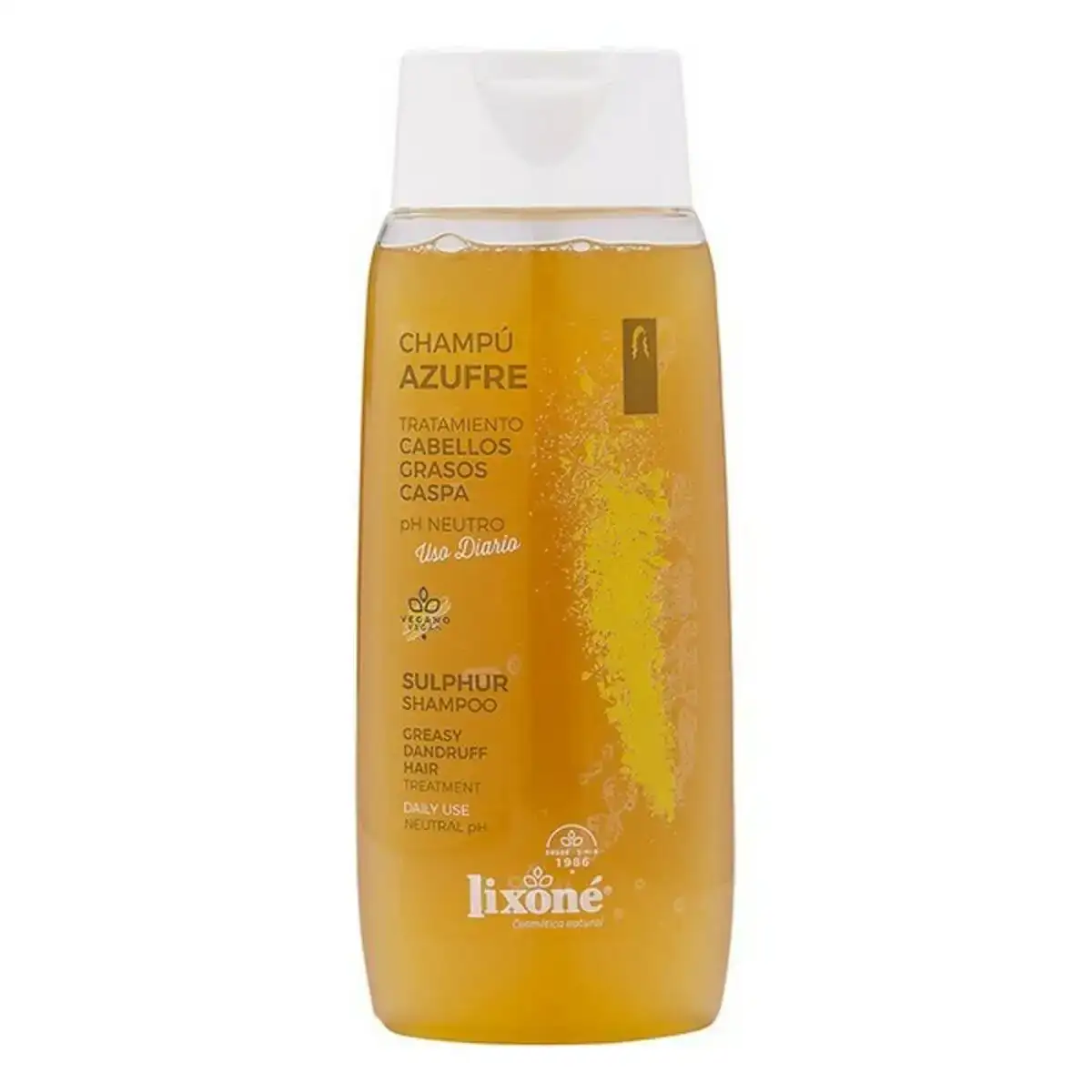 Shampooing pour cheveux gras azufre lixone azufre 250 ml_9463. DIAYTAR SENEGAL - L'Univers de l'Élégance Accessible. Plongez dans notre catalogue et choisissez des produits qui allient sophistication et accessibilité pour un shopping exquis.