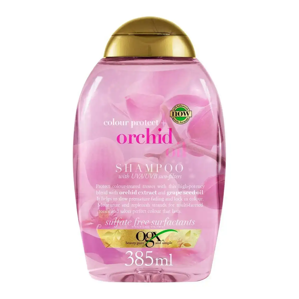 Shampooing renforcement de couleur ogx orchidee 385 ml _1592. DIAYTAR SENEGAL - Où Chaque Produit a son Histoire à Raconter. Parcourez notre catalogue et découvrez des articles qui portent en eux la passion et l'histoire du Sénégal.