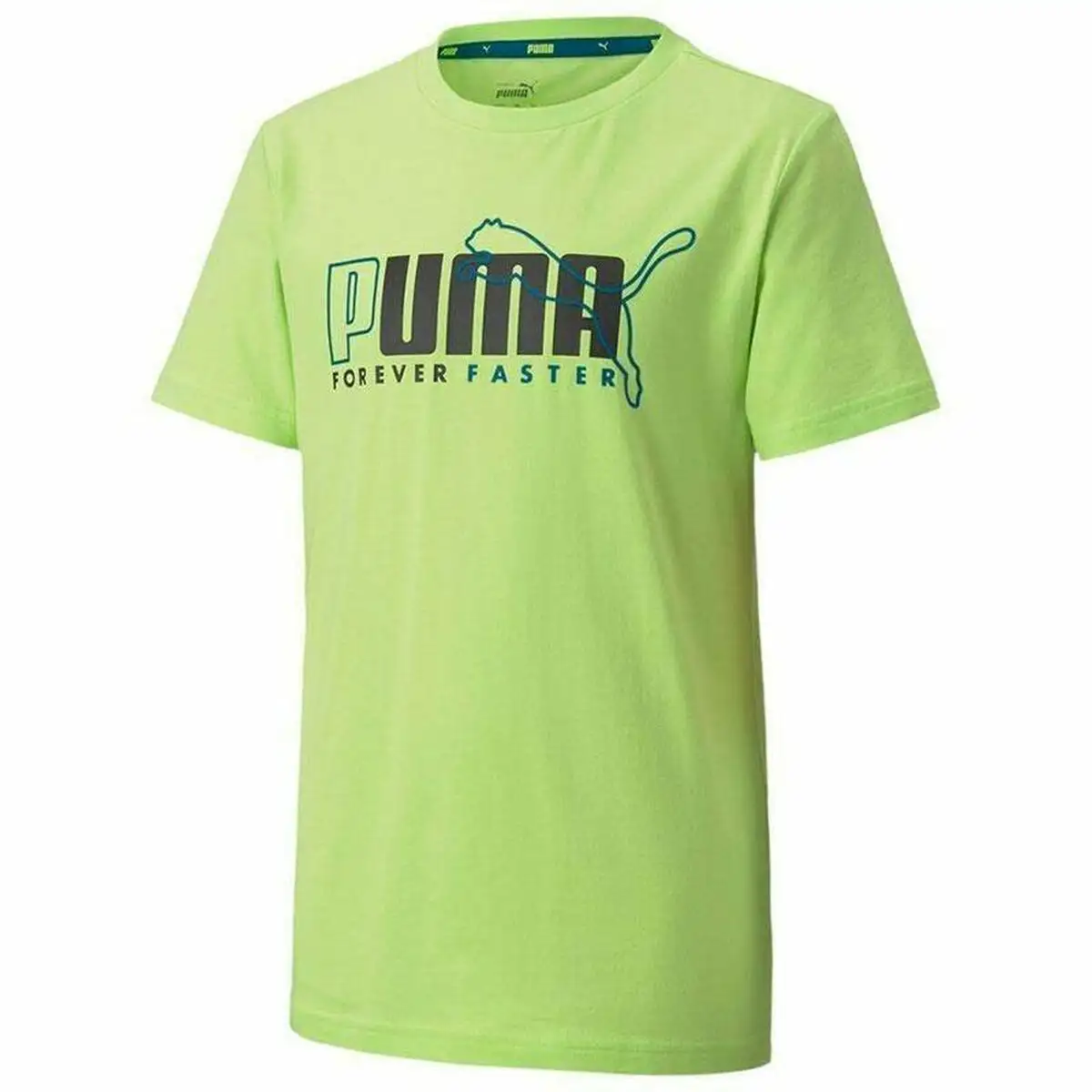 Shirt a manches courtes enfant puma alpha graphic ee 583188 vert 6 ans _4596. DIAYTAR SENEGAL - Là où l'Élégance Devient un Mode de Vie. Naviguez à travers notre gamme et choisissez des produits qui apportent une touche raffinée à votre quotidien.