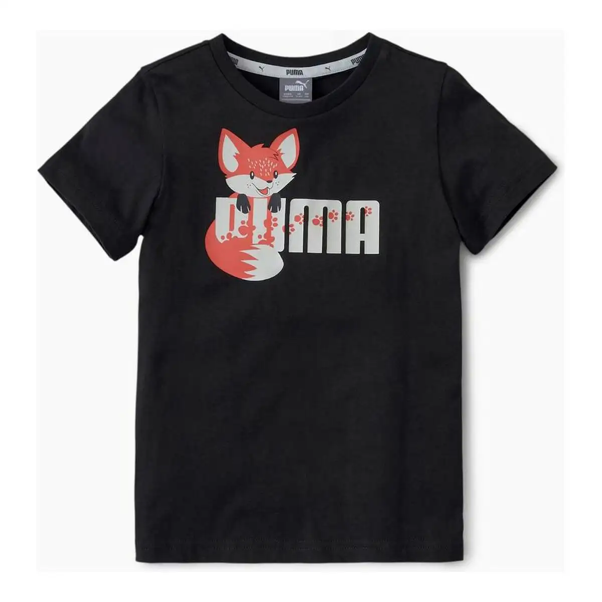 Shirt a manches courtes enfant puma animals ee 583348 01 37 27 noir_1694. DIAYTAR SENEGAL - Votre Passage Vers l'Excellence Shopping. Découvrez un catalogue en ligne qui offre une expérience d'achat exceptionnelle, avec des produits soigneusement sélectionnés pour satisfaire tous les goûts.