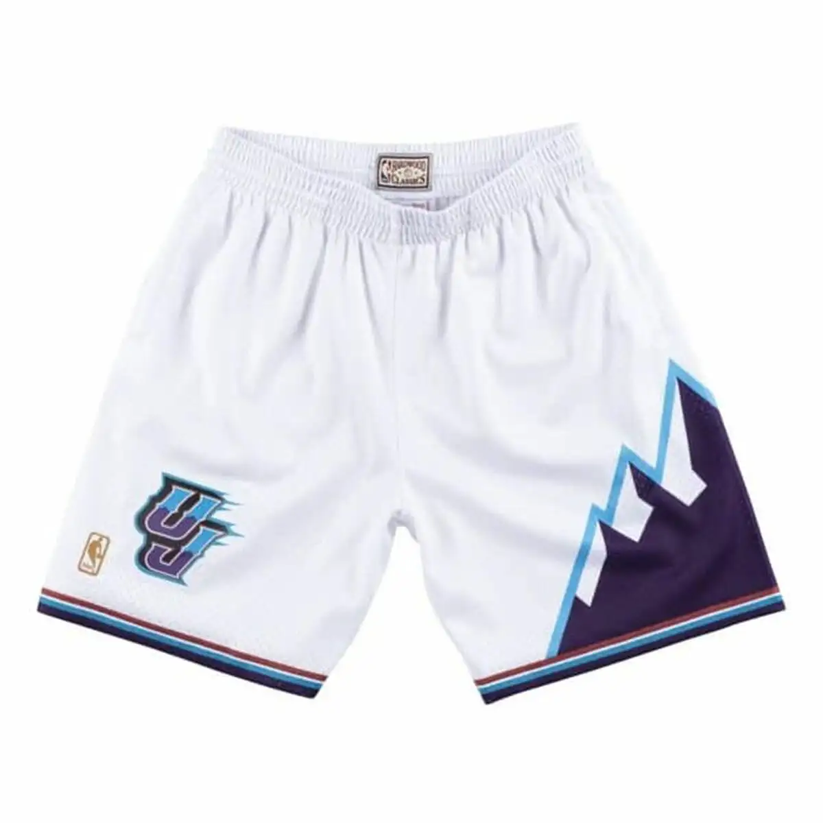 Short de basket pour homme mitchell ness utah jazz blanc_3195. DIAYTAR SENEGAL - L'Odyssée du Shopping à Votre Portée. Parcourez notre boutique en ligne et partez à la découverte d'articles qui rendront chaque jour spécial.