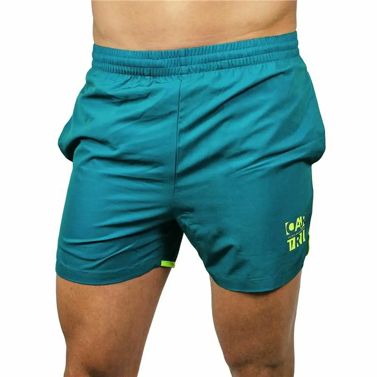 Short de sport cartri jabari bleu homme_4296. DIAYTAR SENEGAL - Votre Destination Shopping Authentique. Explorez notre boutique en ligne et découvrez des trésors qui reflètent l'âme du Sénégal, pour une expérience shopping unique.