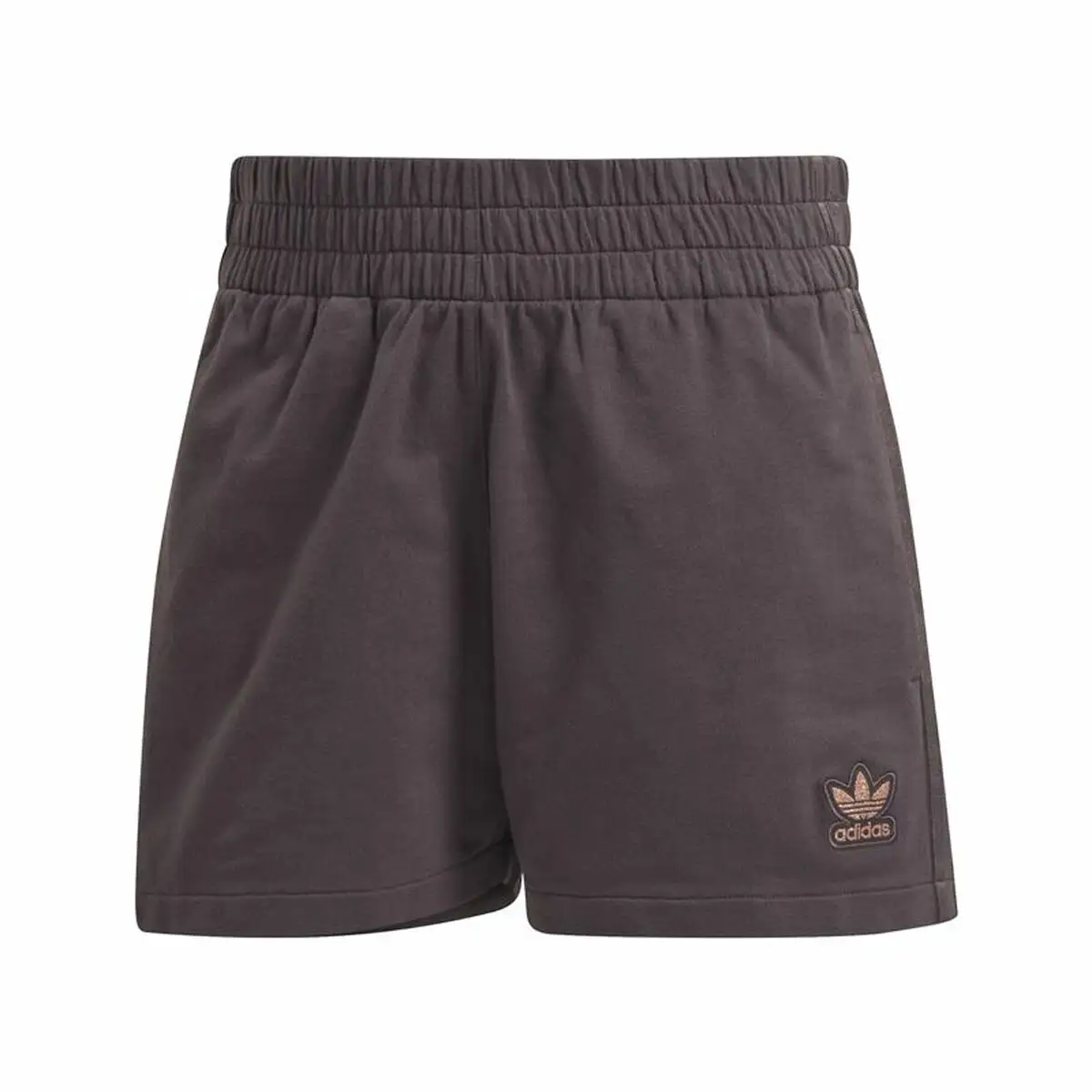 Short de sport pour femme adidas originals 3 stripes marron_3799. DIAYTAR SENEGAL - L'Art de Vivre en Couleurs. Découvrez notre boutique en ligne et trouvez des produits qui ajoutent une palette vibrante à votre quotidien.