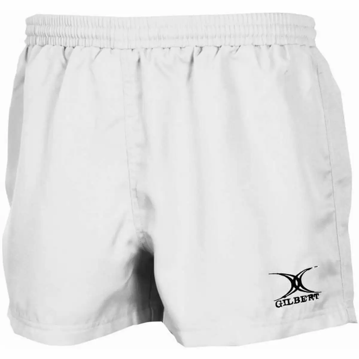 Short de sport pour homme gilbert saracen blanc_8288. DIAYTAR SENEGAL - Là où le Chic Rencontre la Tradition. Naviguez à travers notre catalogue et choisissez des produits qui équilibrent l'élégance intemporelle et l'innovation moderne.