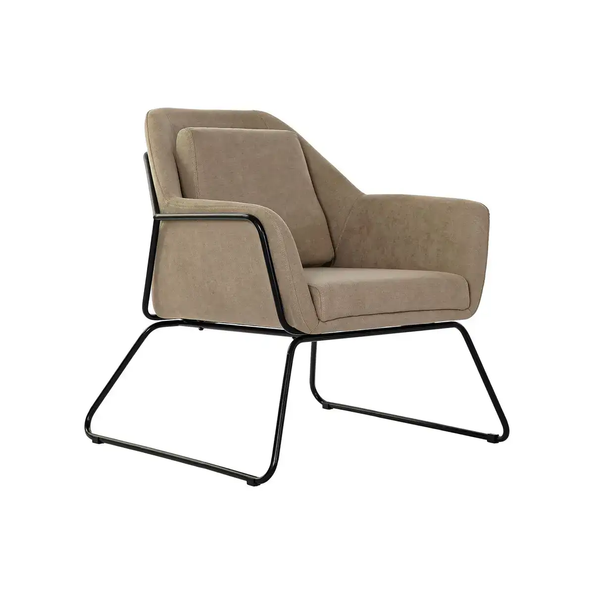 Siege dkd home decor 75 x 76 x 81 cm noir beige metal_5547. DIAYTAR SENEGAL - Un Monde de Possibilités à Portée de Clic. Parcourez notre site web pour découvrir des sélections infinies, de l'épicerie aux bijoux, et vivez une expérience d'achat sans pareil.