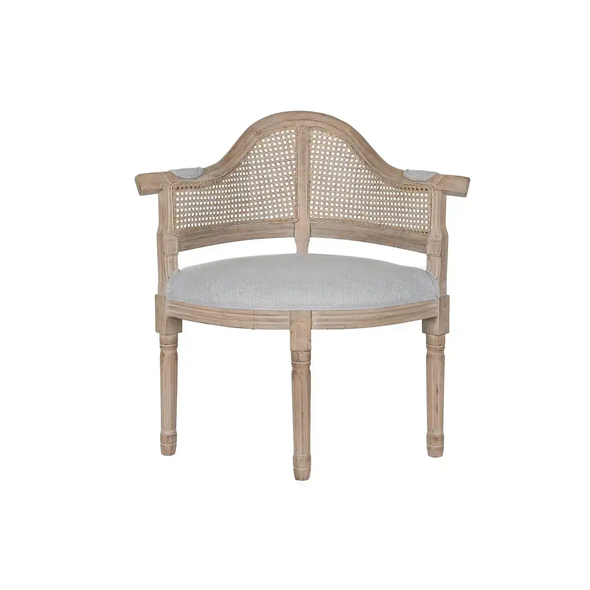 Siege dkd home decor sapin polyester gris clair 67 x 51 x 85 cm _5934. DIAYTAR SENEGAL - L'Art de Magasiner sans Frontières. Parcourez notre vaste sélection d'articles et trouvez tout ce dont vous avez besoin, du chic à l'authentique, du moderne au traditionnel.