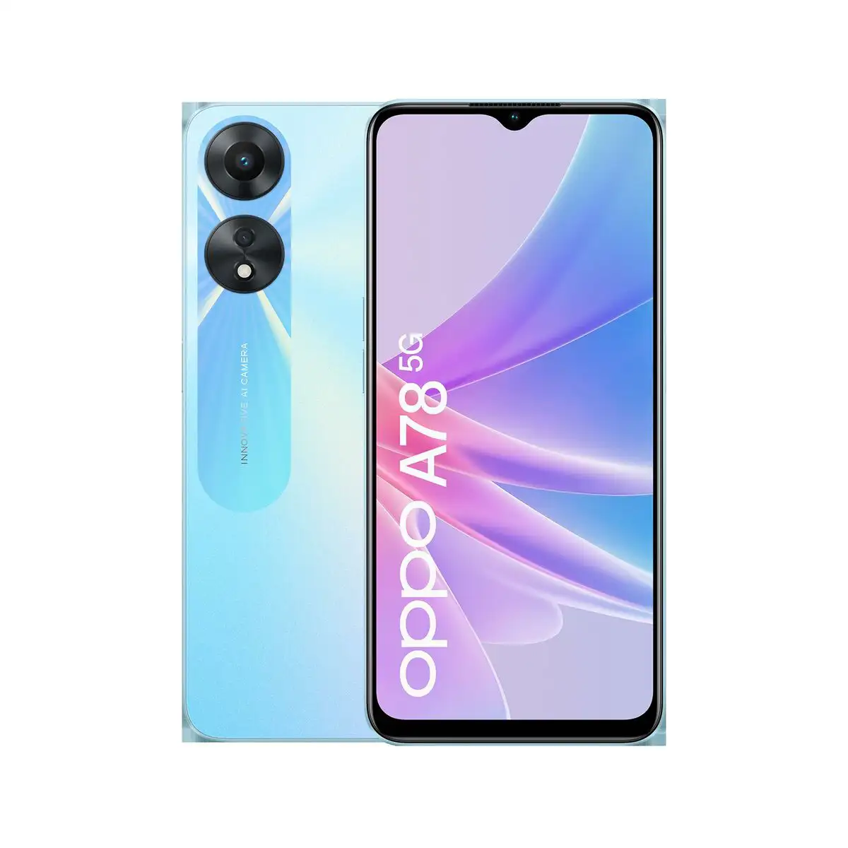 Smartphone oppo a78 5g 6 56 bleu 128 gb 8 gb ram_2403. Bienvenue chez DIAYTAR SENEGAL - Où Choisir est une Invitation au Voyage. Explorez notre boutique en ligne et découvrez des produits qui vous transportent dans l'univers du Sénégal.