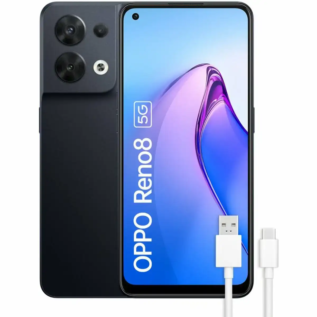 Smartphone oppo reno 8 noir 6 43 256 gb octa core 8 gb ram_1111. Bienvenue chez DIAYTAR SENEGAL - Où Chaque Objet a son Histoire. Découvrez notre sélection méticuleuse et choisissez des articles qui racontent l'âme du Sénégal.