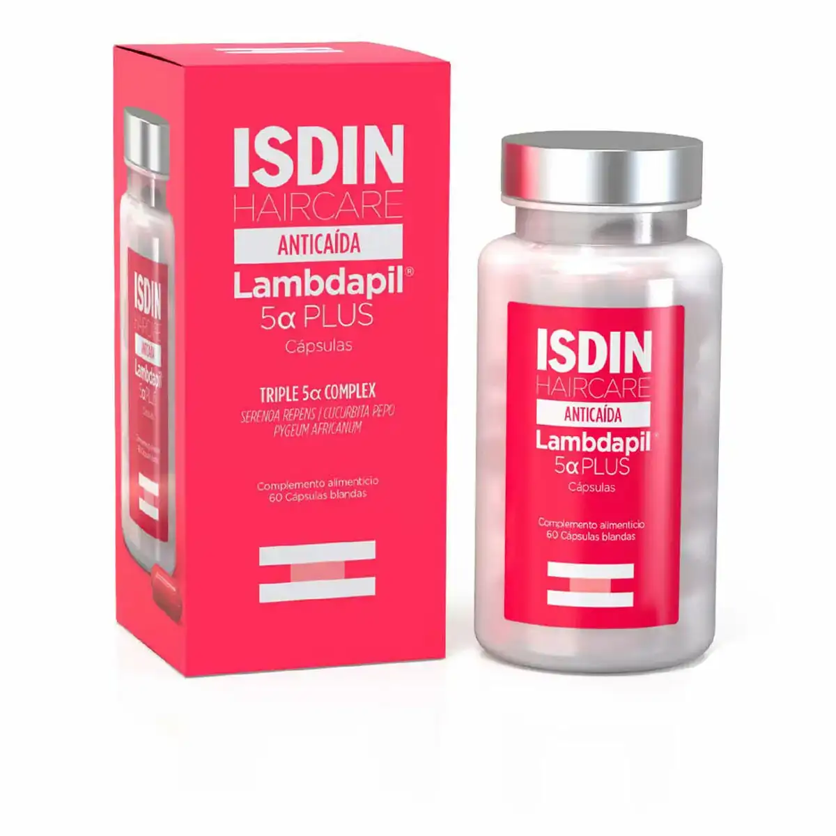 Soin antichute de cheveux isdin lambdapil capsules 60 unites _2841. DIAYTAR SENEGAL - Votre Destination Shopping Exquise. Explorez notre boutique en ligne et découvrez des trésors qui ajoutent une touche de sophistication à votre style et à votre espace.