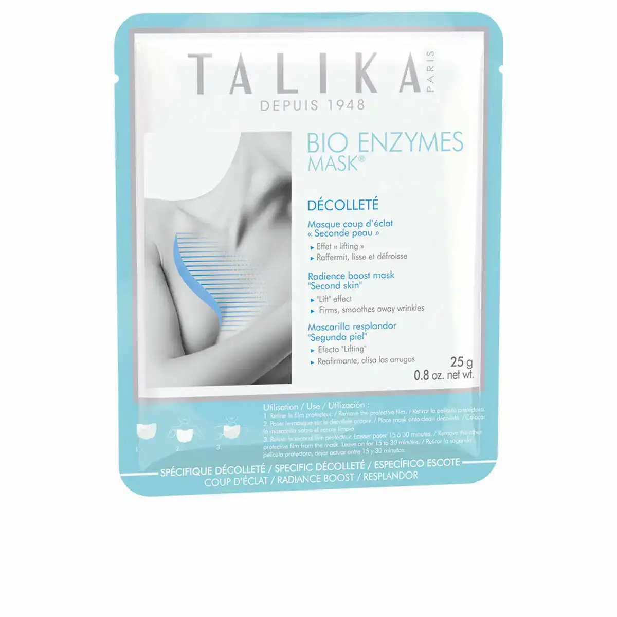 Soin raffermissant cou et decollete talika bio enzymes 25 g _7950. DIAYTAR SENEGAL - Où la Qualité et la Diversité Fusionnent. Explorez notre boutique en ligne pour découvrir une gamme variée de produits qui incarnent l'excellence et l'authenticité.