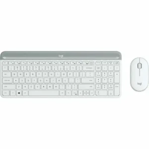 Souris clavier logitech 920 009199 espagnol qwerty blanc_4558. DIAYTAR SENEGAL - Votre Plateforme Shopping Engagée. Explorez notre catalogue et choisissez des produits qui reflètent notre dévouement envers la qualité et la satisfaction du client.
