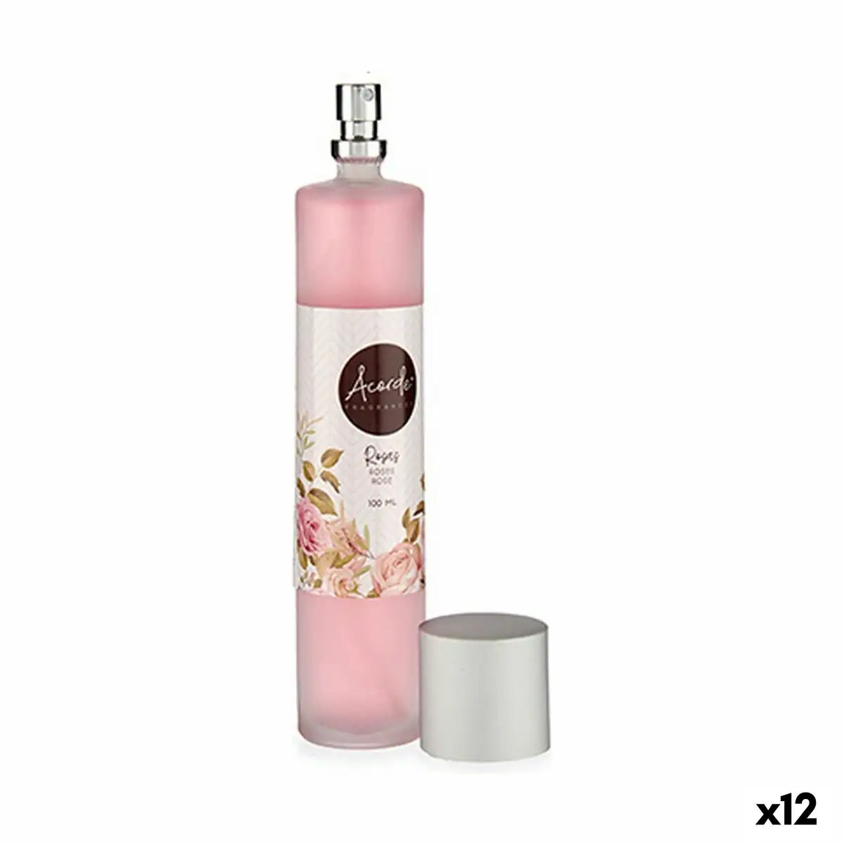 Spray diffuseur 100 ml rose 12 unites _8442. Bienvenue sur DIAYTAR SENEGAL - Là où Chaque Objet a une Âme. Plongez dans notre catalogue et trouvez des articles qui portent l'essence de l'artisanat et de la passion.