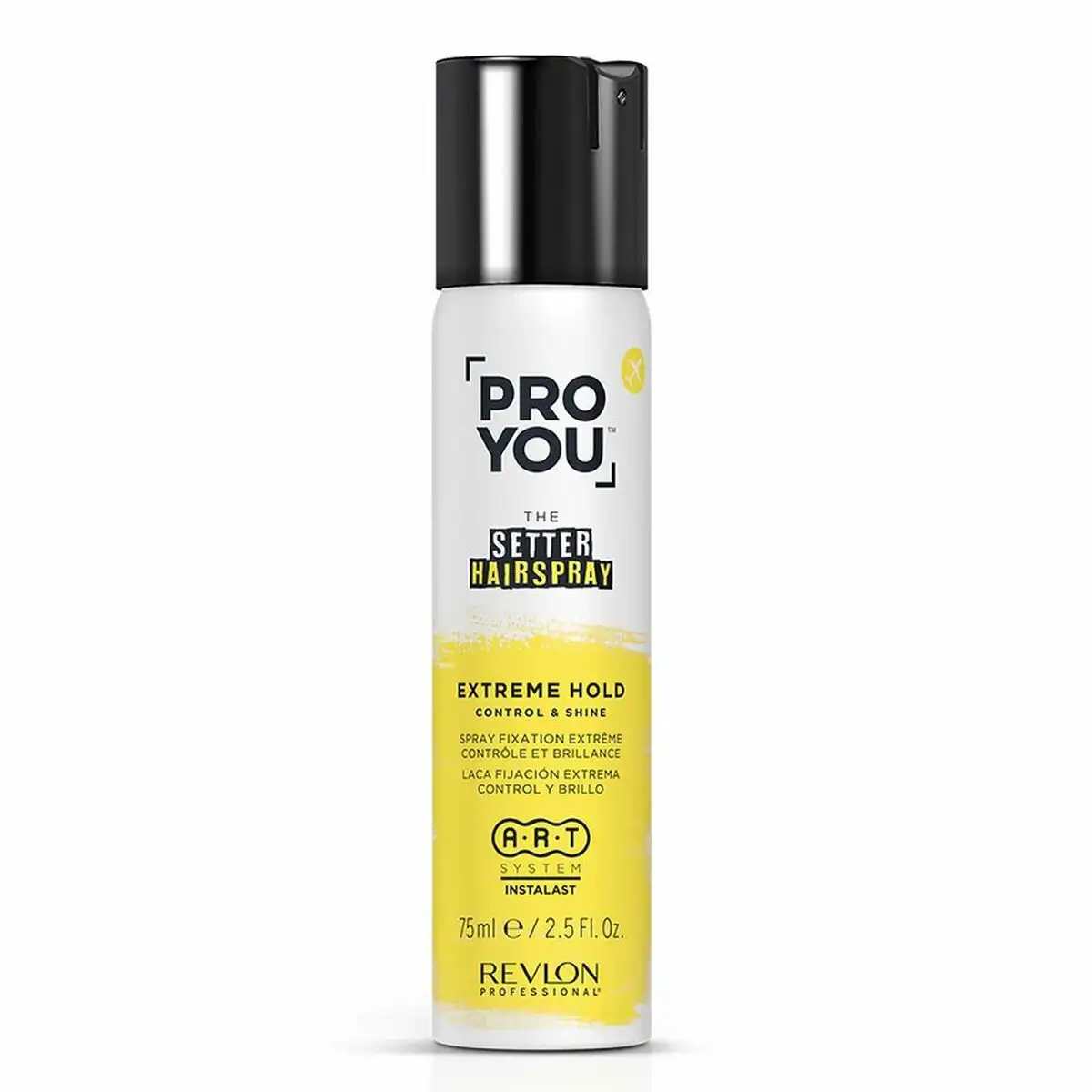 Spray pour cheveux revlon setter hairspray extrem hold 75 ml _3920. DIAYTAR SENEGAL - Où Chaque Sélection est une Victoire. Découvrez notre boutique en ligne et trouvez des articles qui vous rendent la vie plus belle, un choix à la fois.