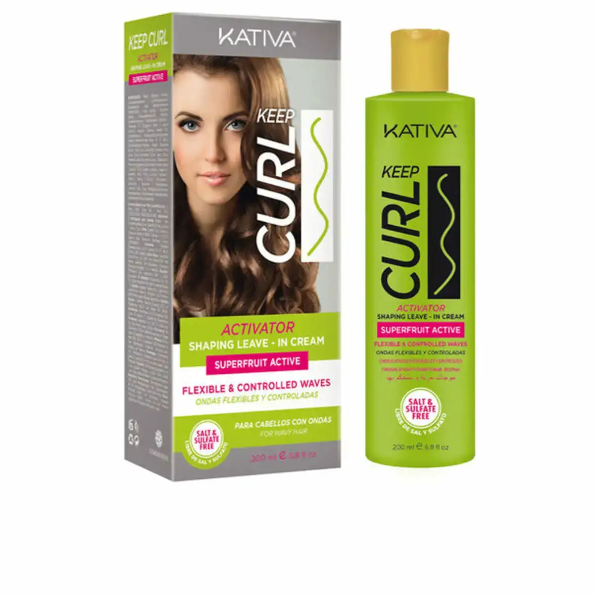 Spray pour cheveux tenue flexible kativa activateur cheveux boucles 200 ml _9434. DIAYTAR SENEGAL - Votre Oasis de Shopping en Ligne. Explorez notre boutique et découvrez des produits qui ajoutent une touche de magie à votre quotidien.