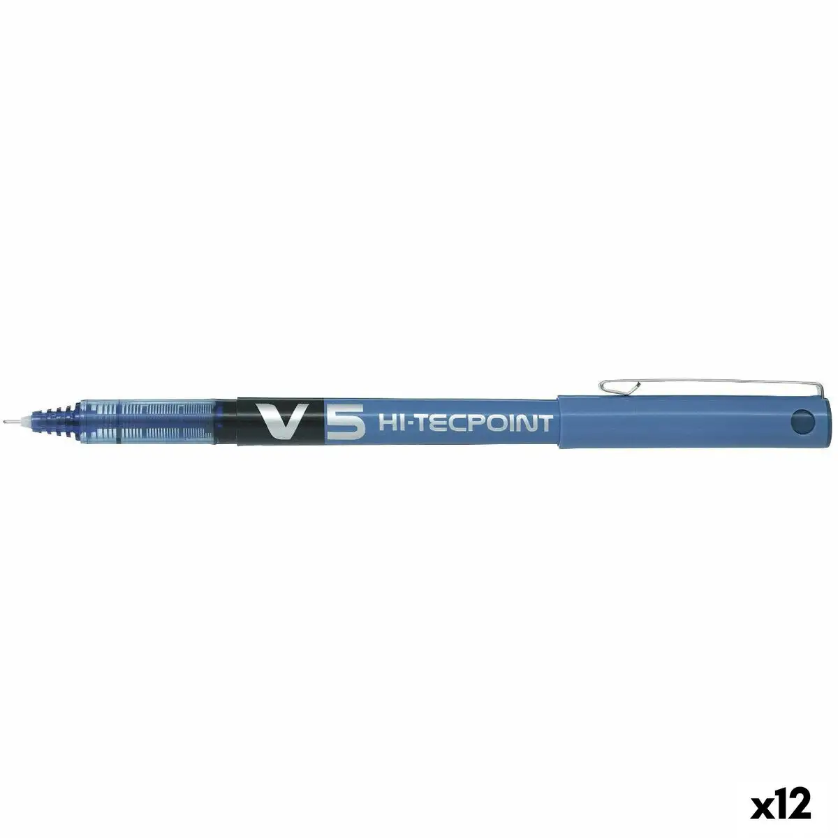 Stylo a encre liquide pilot v 5 bleu 0 3 mm 12 unites _6834. DIAYTAR SENEGAL - Où Choisir est un Plaisir. Explorez notre boutique en ligne et choisissez parmi des produits de qualité qui satisferont vos besoins et vos goûts.