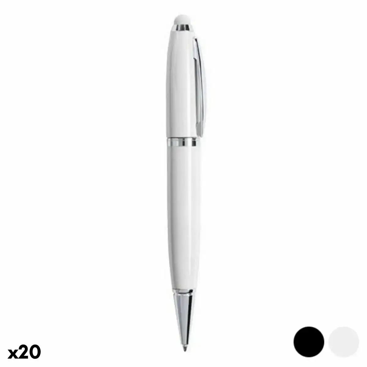 Stylo avec stylet tactile vuduknives 145849 16gb 20 unites _9704. Bienvenue chez DIAYTAR SENEGAL - Votre Destination Shopping Complète! Découvrez une boutique en ligne généraliste au Sénégal offrant une vaste gamme de produits, allant des vêtements aux gadgets électroniques, en passant par l'artisanat local.