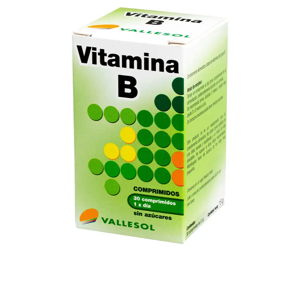 Supplement alimentaire vallesol 8424657740058 vitamine b 30 uds _4129. DIAYTAR SENEGAL - Où Choisir est un Plaisir Responsable. Explorez notre boutique en ligne et adoptez des produits qui reflètent notre engagement envers la durabilité.