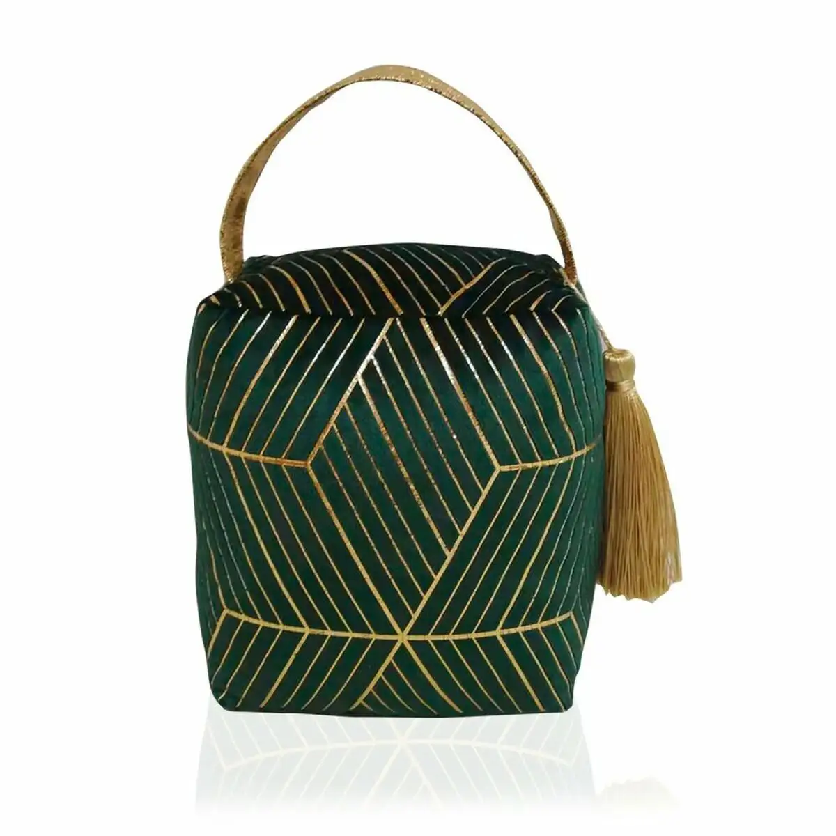 Support de porte versa green gold metal textile 13 x 18 x 16 cm_9718. Découvrez DIAYTAR SENEGAL - Là où le Choix Rencontre la Qualité. Parcourez notre gamme diversifiée et choisissez parmi des produits conçus pour exceller dans tous les aspects de votre vie.