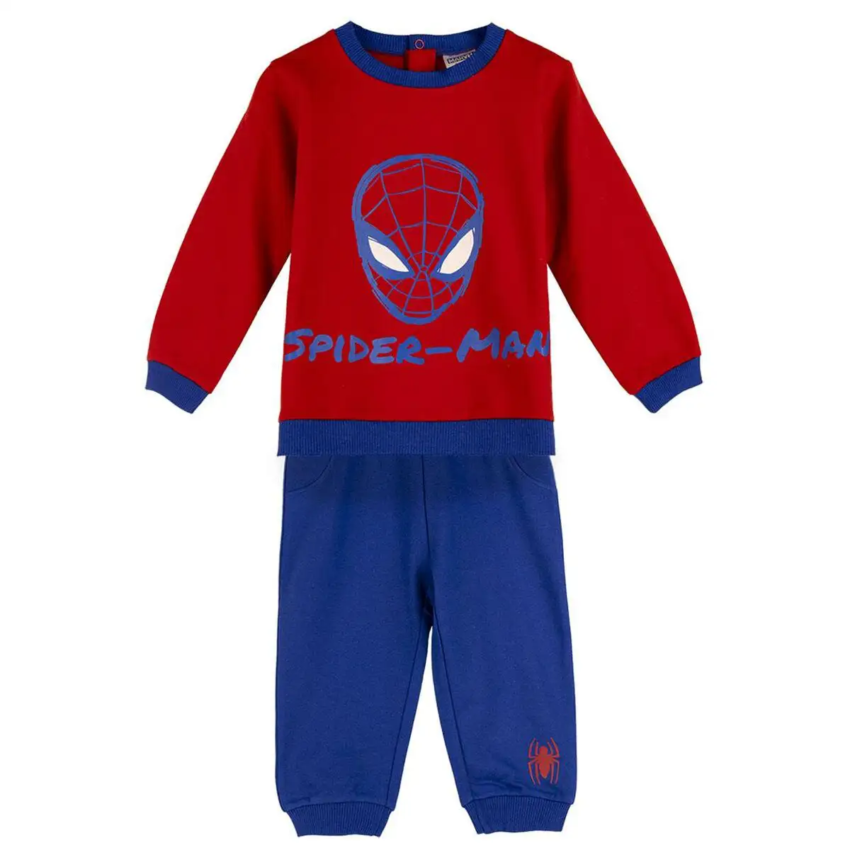 Survetement enfant spiderman rouge bleu_6961. DIAYTAR SENEGAL - Votre Destination Shopping Authentique. Explorez notre boutique en ligne et découvrez des trésors qui reflètent l'âme du Sénégal, pour une expérience shopping unique.