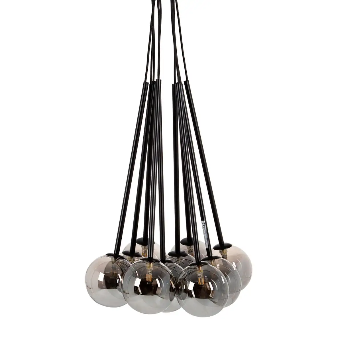 Suspension 91 x 60 x 155 cm verre noir metal o 13 cm moderne_2177. Bienvenue chez DIAYTAR SENEGAL - Où Choisir est une Invitation au Voyage. Explorez notre boutique en ligne et découvrez des produits qui vous transportent dans l'univers du Sénégal.