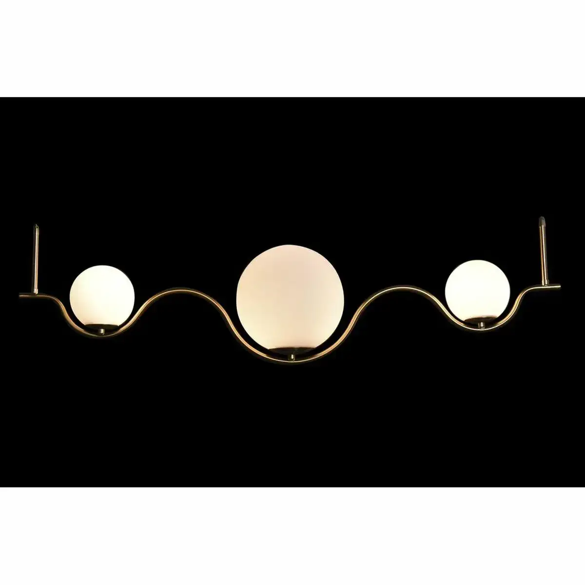 Suspension dkd home decor dore blanc 220w 100 x 20 x 25 cm _4131. DIAYTAR SENEGAL - Là où la Qualité se Marque d'une Touche Sénégalaise. Naviguez à travers notre boutique en ligne et choisissez des produits qui allient excellence et tradition.