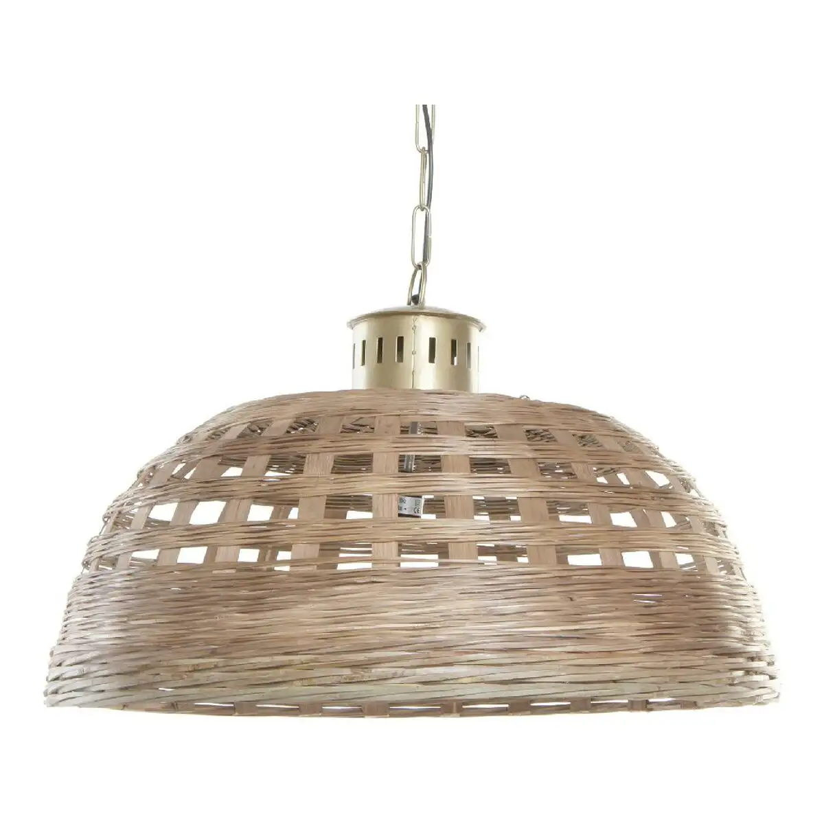 Suspension dkd home decor marron multicouleur dore metal osier 50 w 220 v 72 x 72 x 44 cm_7838. DIAYTAR SENEGAL - Où Chaque Détail Compte. Naviguez à travers notre gamme variée et choisissez des articles qui ajoutent une touche spéciale à votre quotidien, toujours avec qualité et style.