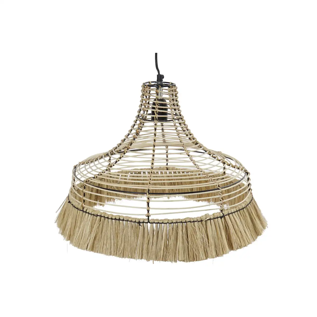 Suspension dkd home decor naturel metal 40 w jute 45 x 45 x 36 cm _2242. Plongez dans l'Univers de DIAYTAR SENEGAL - Où la Qualité et la Diversité se rencontrent. Parcourez nos rayons virtuels pour trouver des produits répondant à tous les besoins, du confort de votre foyer.